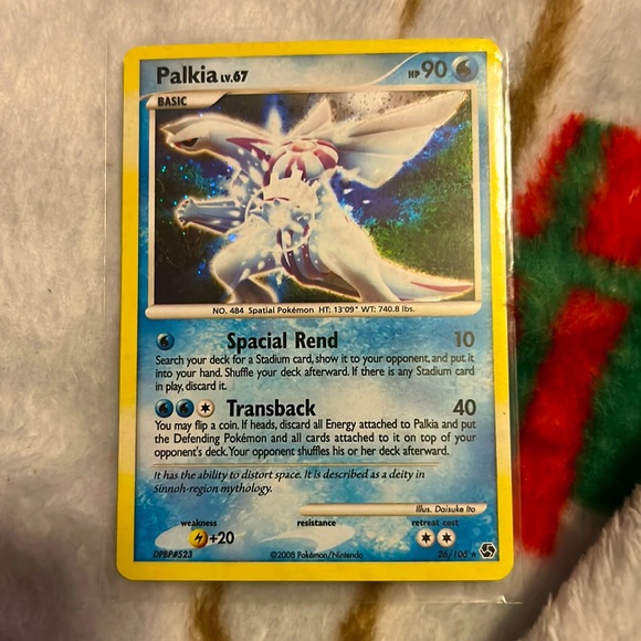 2008 Pokemon Palkia Lv. 67 26/106 - Picture 1 of 2